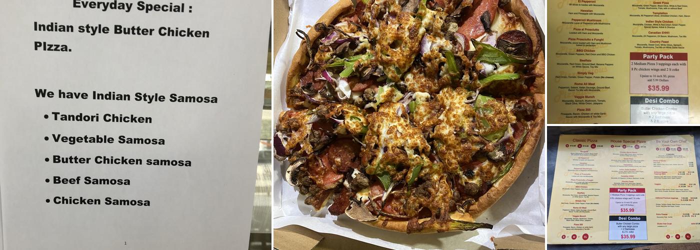 Pizzalicious Express Menu