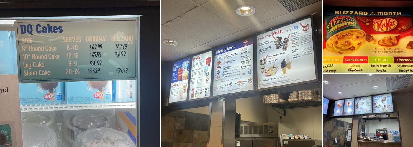 Dairy Queen Grill & Chill Menu
