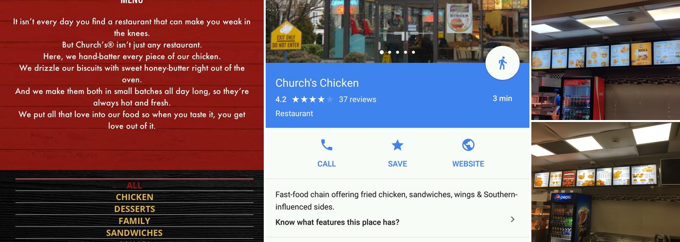 Church's Chicken Menu