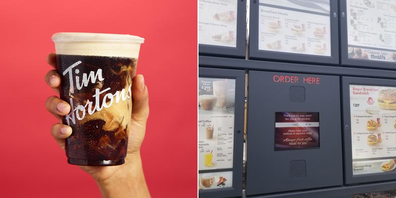 Tim Hortons Menu