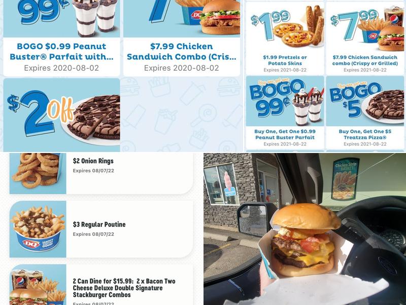 Dairy Queen Grill & Chill Menu