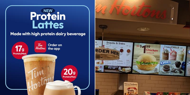 Tim Hortons Menu