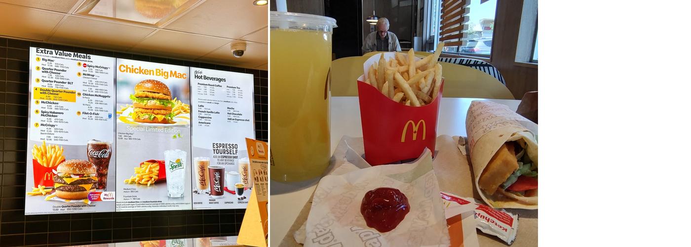 McDonald's Menu