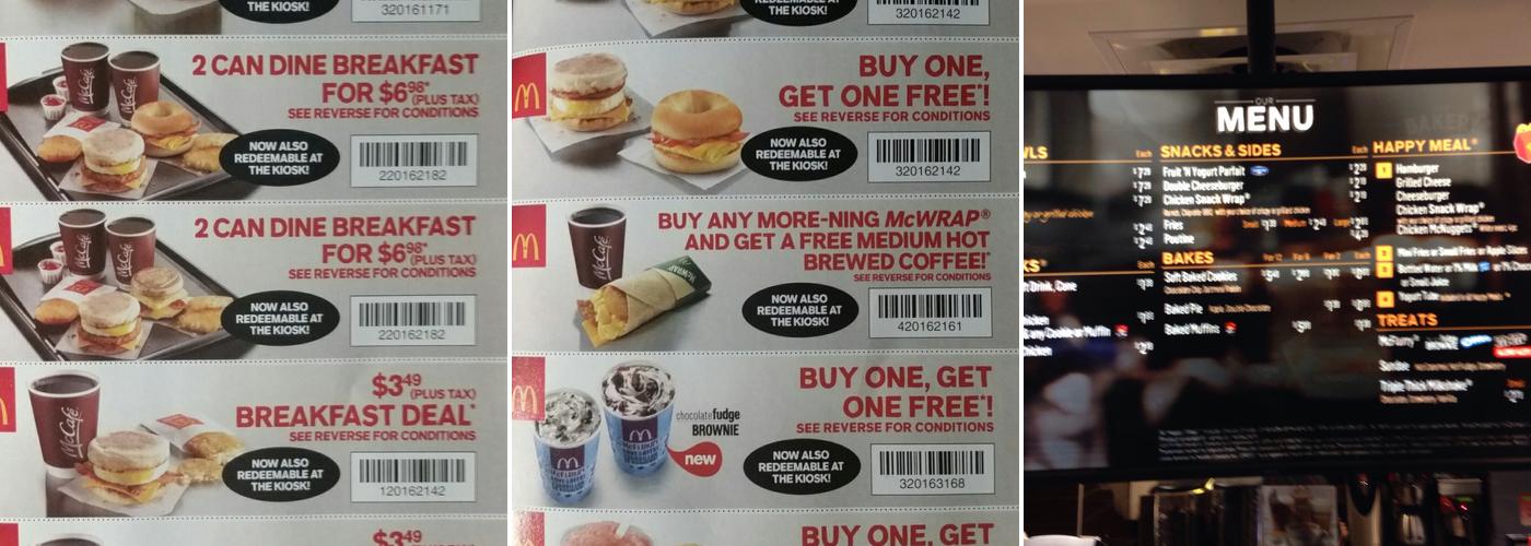McDonald's Menu
