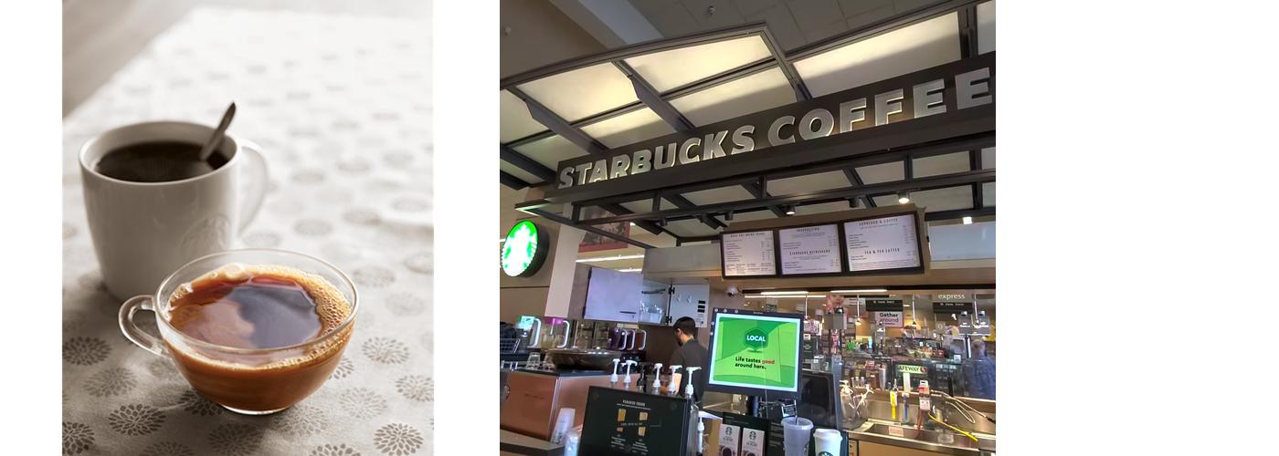 Starbucks Coffee Company Menu