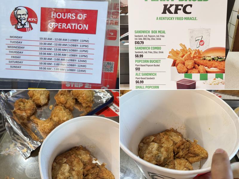 KFC Menu