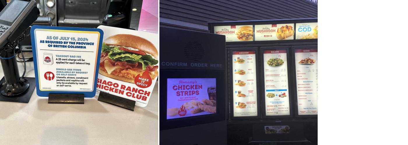Wendy's Menu