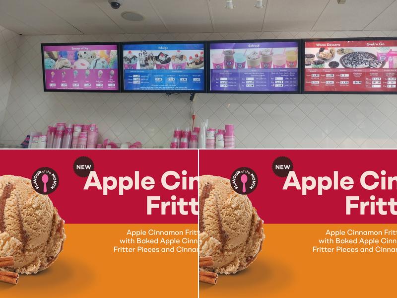 Baskin Robbins Menu