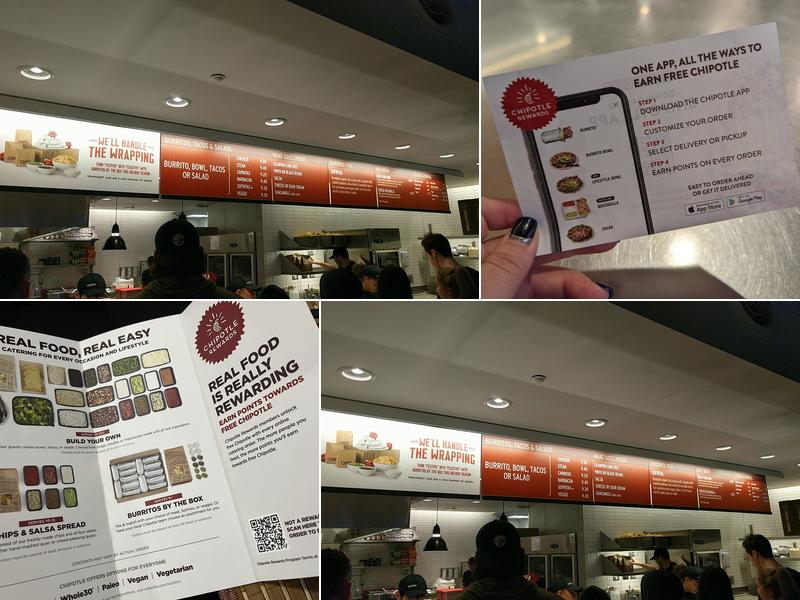 Chipotle Mexican Grill Menu
