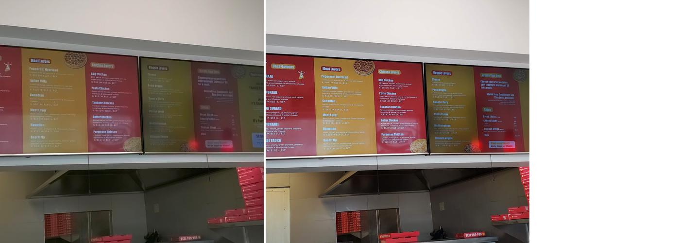 Firepit pizza Menu