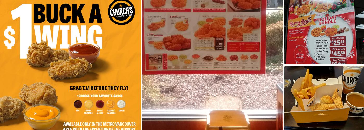 Church's Chicken Menu