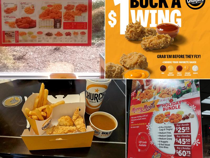 Church's Chicken Menu