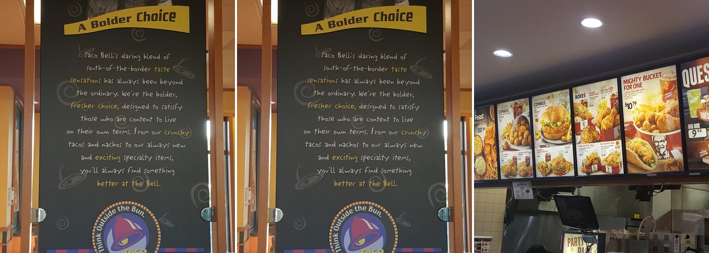 KFC Menu