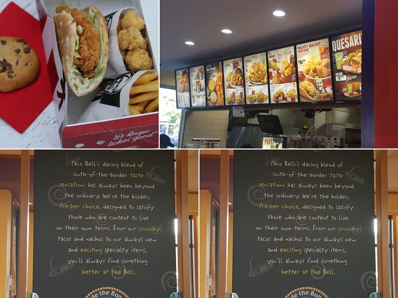 KFC Menu