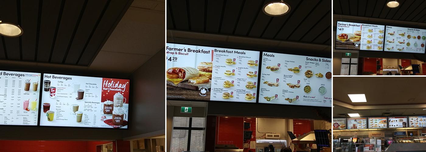 Tim Hortons Menu