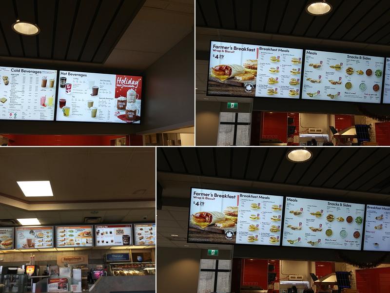 Tim Hortons Menu