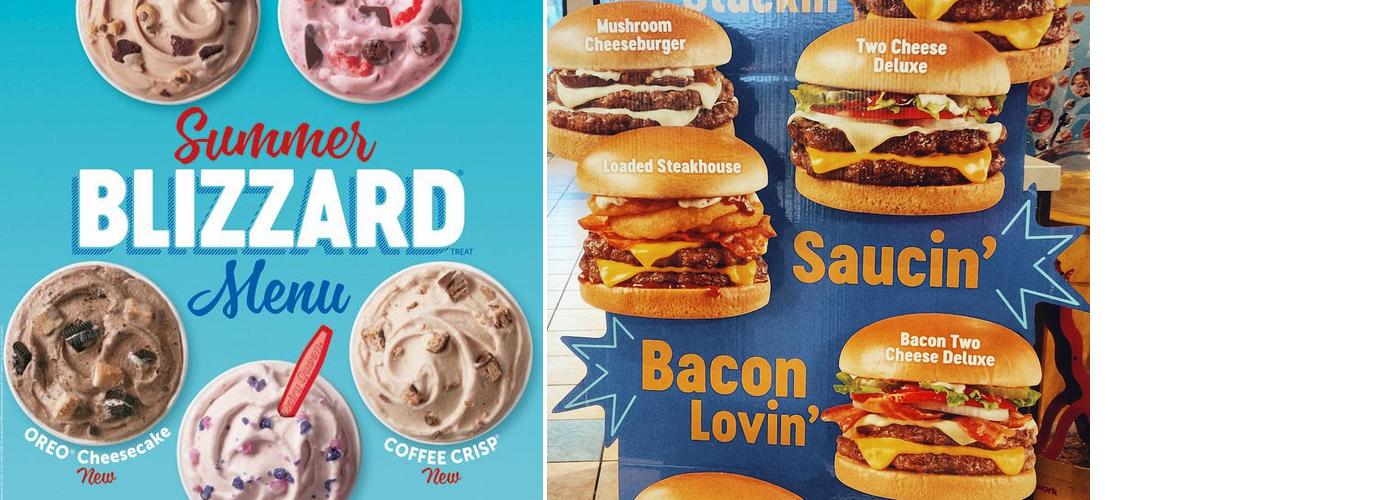 Dairy Queen Grill & Chill Menu