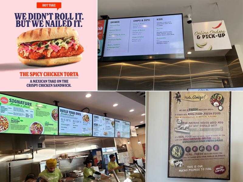 Mucho Burrito Fresh Mexican Grill Menu