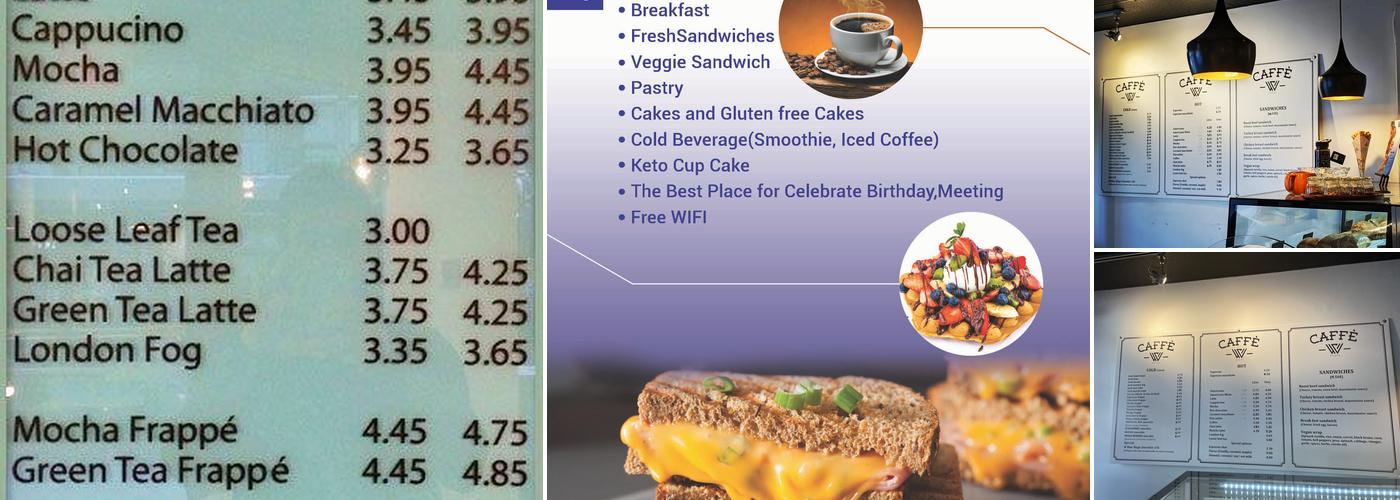 Caffé W Menu