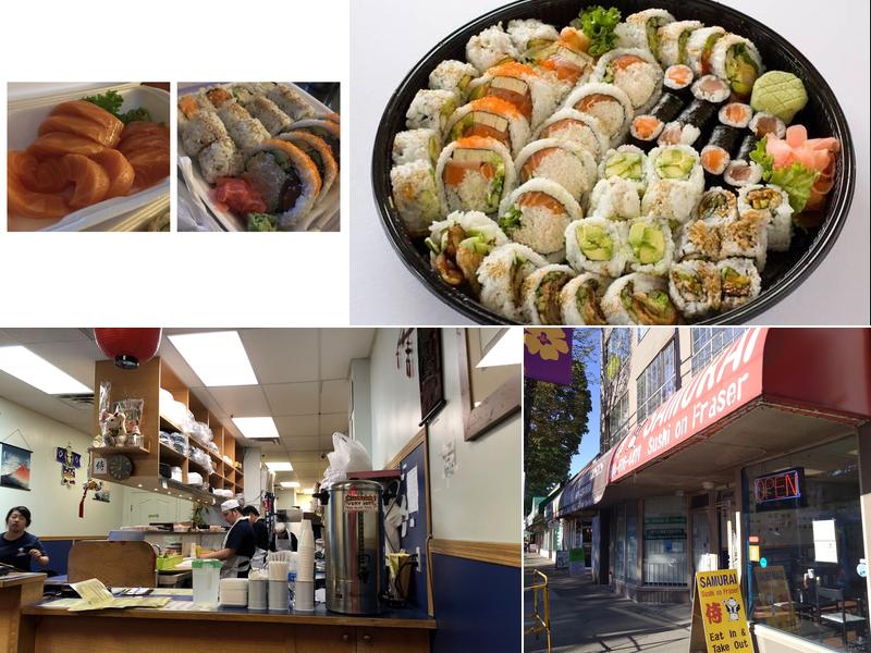SAMURAI SUSHI ON FRASER