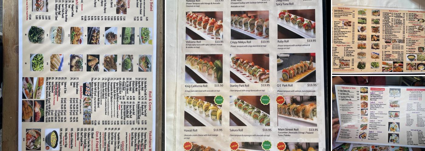 Nikkyu Japanese Restaurant Menu