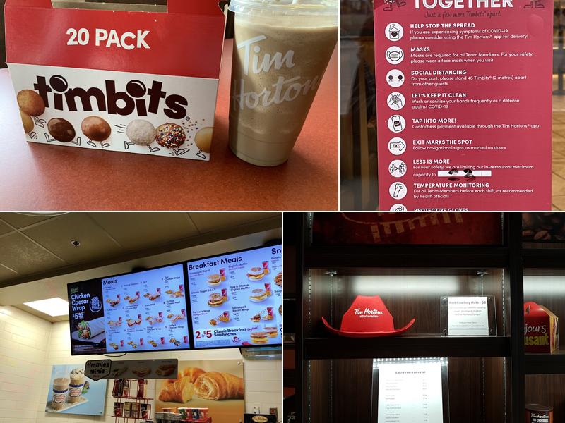 Tim Hortons Menu