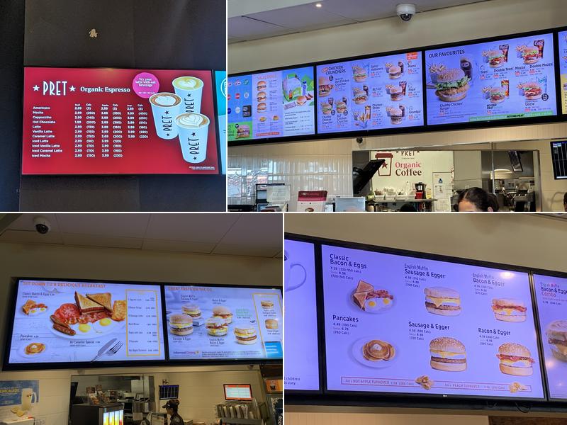 A&W Canada Menu