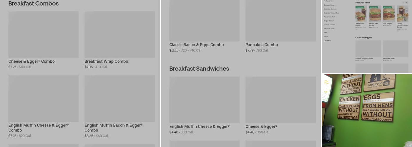 A&W Canada Menu