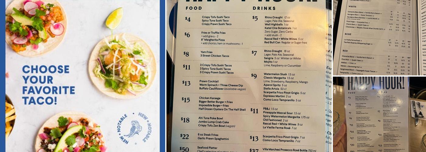 Earls Kitchen + Bar Menu
