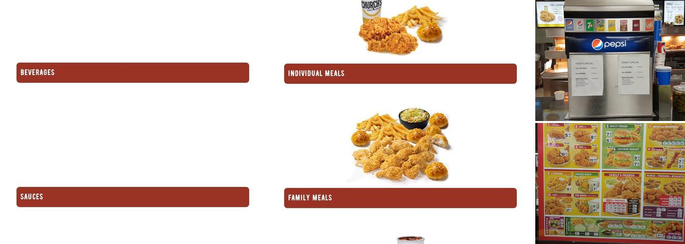 Church's Texas Chicken Menu