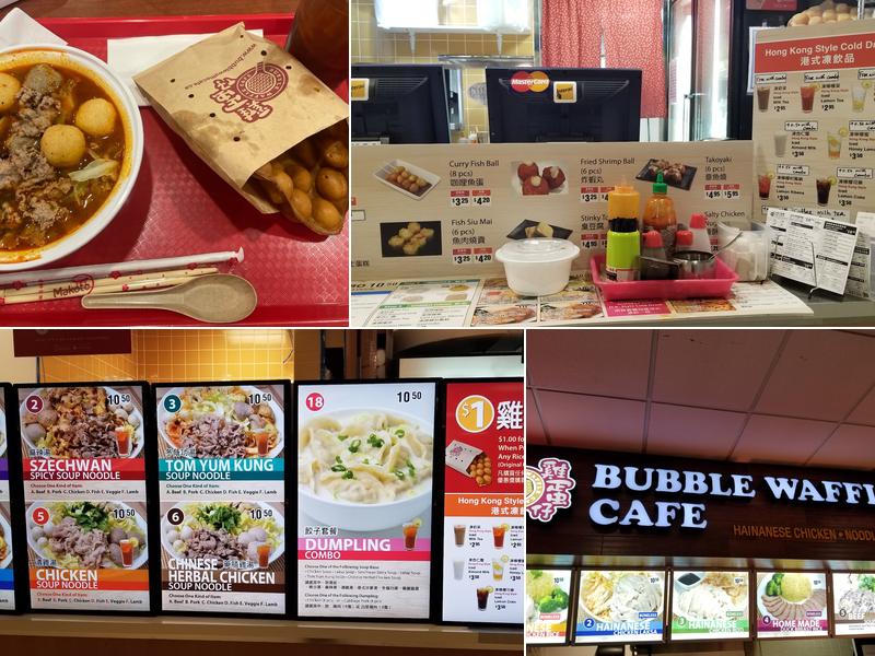 Bubble Waffle Cafe Menu