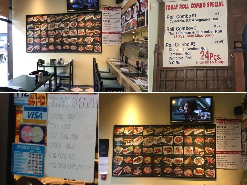 Kisokoma Japanese Restaurant Menu