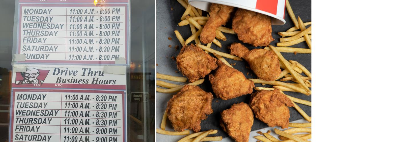KFC Menu