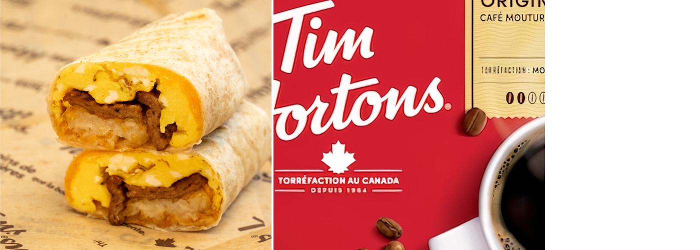 Tim Hortons Menu