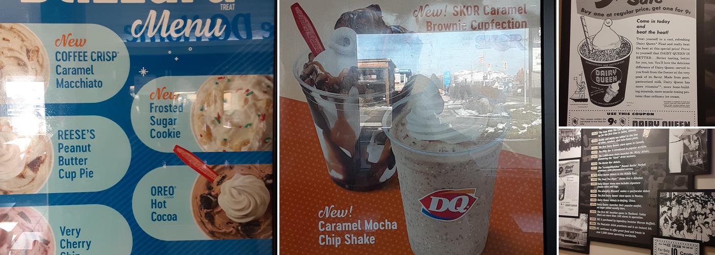 Dairy Queen Grill & Chill Menu