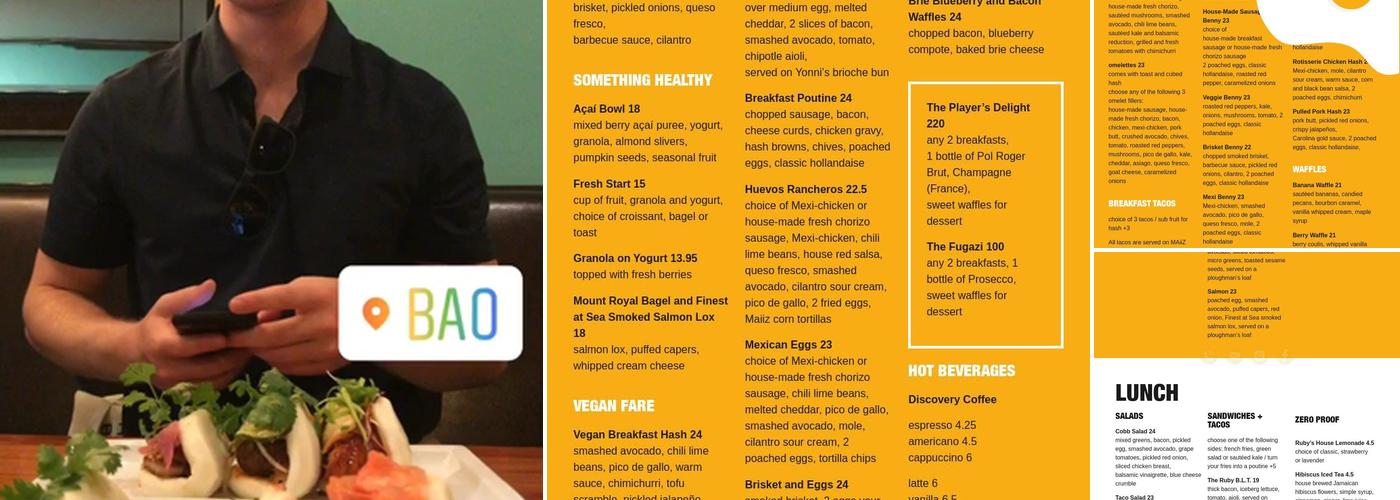 The Ruby on Douglas Menu