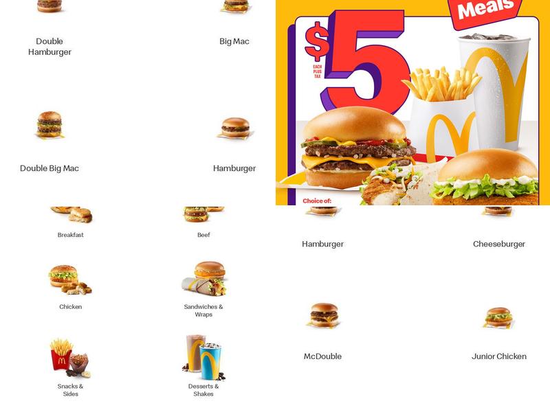 McDonald's Menu
