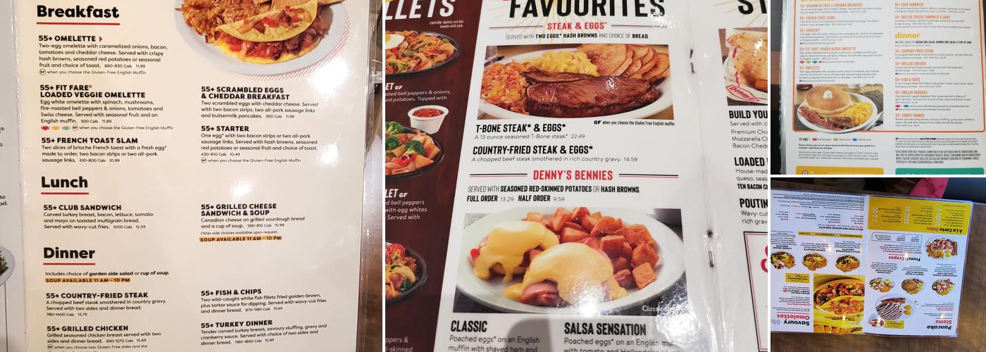 Denny's Menu