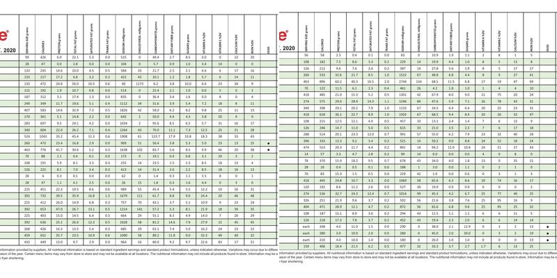 TacoTime Hillside Center Menu