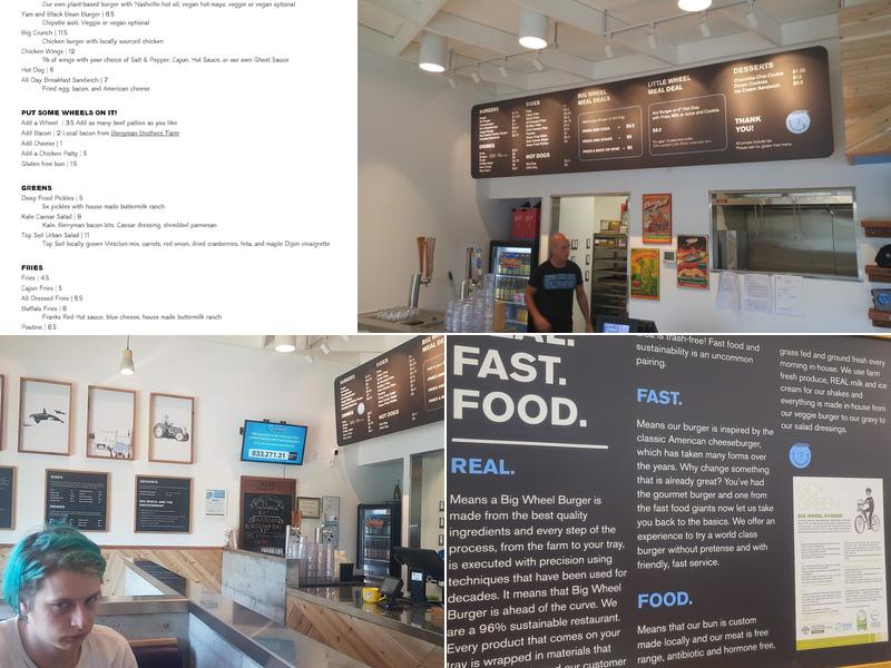 Big Wheel Burger GATEWAY Menu