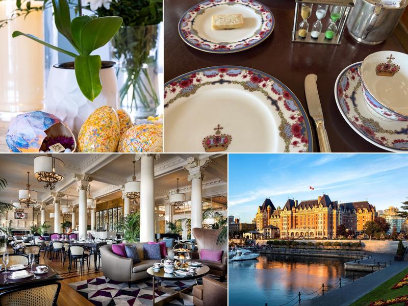 Tea at The Empress 721 Government St, Victoria