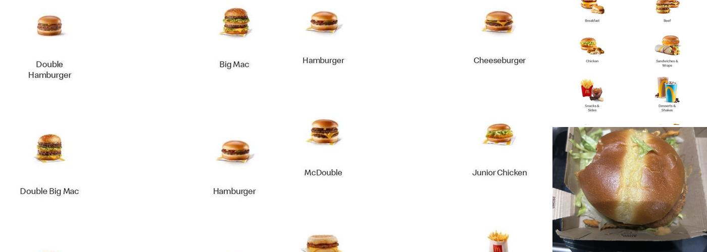 McDonald's Menu
