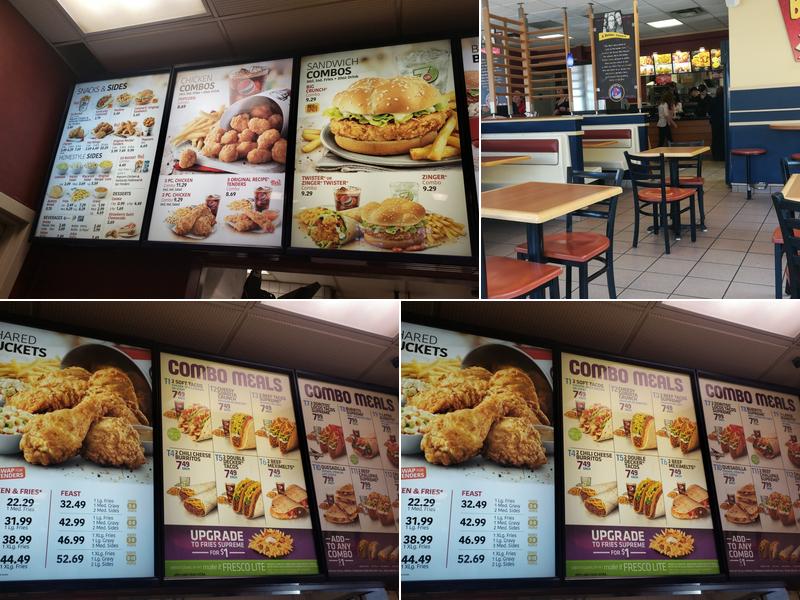 KFC Menu