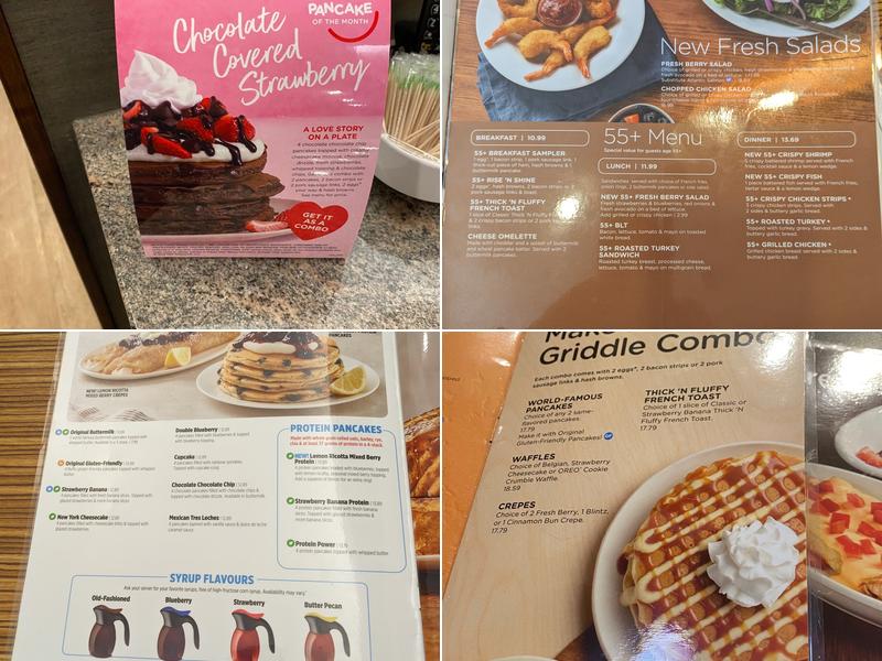 IHOP Menu