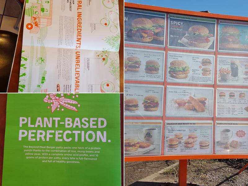 A&W Canada Menu