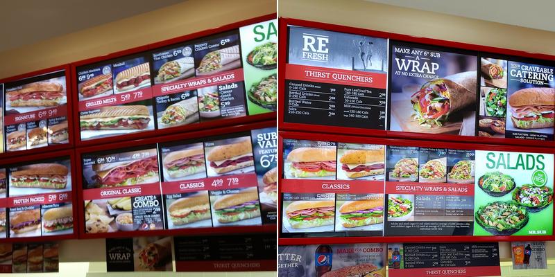 Mr.Sub Menu
