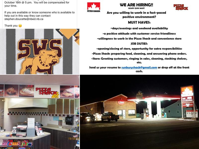 Pizza Shack 669 Broad Rd, Geary