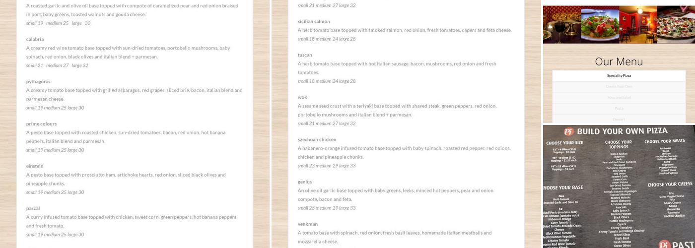 PI Menu