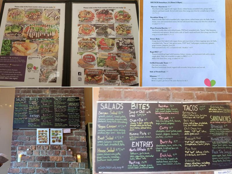 Poyo + the Sprout Restaurant Menu