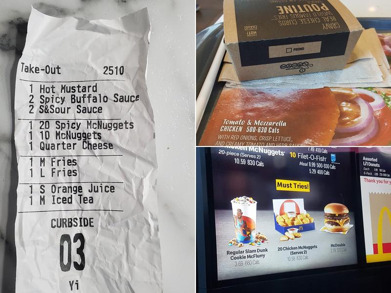 McDonald's Menu